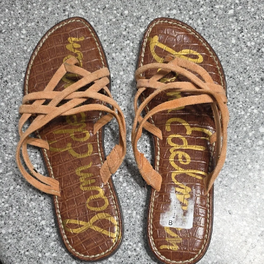 Sam Edelman Brown Strappy Sandals